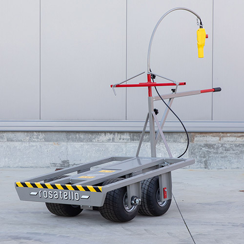 carrello elettrico per la raccolta di frutta in cassoni JOKER - Rosatello